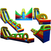 inflatable giant water slide